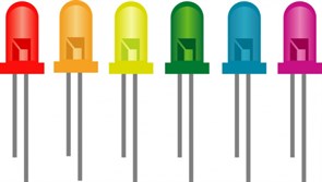 Светодиод AL307 LED Red/Red 3mm 2354