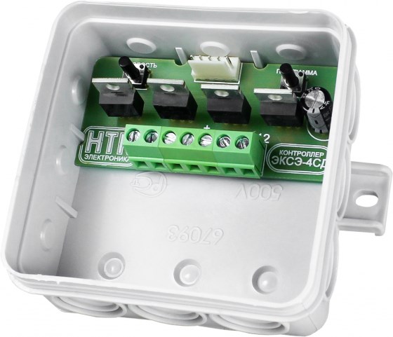 Светоконтроллер ЭКСЭ-4СД (16 А/IP54)